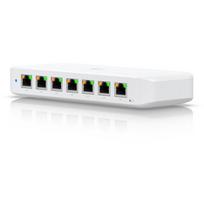 Ubiquiti Valdomas L2 Gigabit Ethernet USW-Ultra-210W, 8x10/100/1000, 7 PoE prievadai, 202 W PoE biudžetas, 16Gbit/s talpa