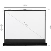 Maclean MC-961 Nešiojamas projektoriaus ekranas, 96cm, 160°, 4:3, Metalas, 1 vnt