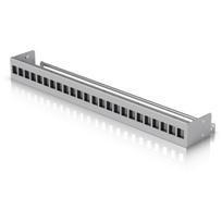Ubiquiti UACC-Rack-Panel-Patch-Blank-24, keystone panelis, 1U, 63.5mm, 442.4mm, 43.7mm, pilkas, polikarbonatas, SPCC, 1 vnt.