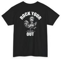 Rock Your Cock Out Tee (Back Print) Unethical Threads S