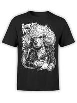 Gangster Fluff Poodle TShirt Unisex S