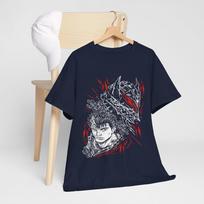 Berserk Tshirt Unisexga Strip Guts Berserker Armour Anime Black Shirt All Size M