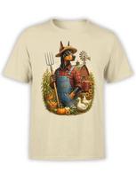 Farmhand Doberunisex Dog Tshirt Unisex S