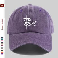pc pcs Womens  Mens Vintage Washed Trucker Baseball Cap with Letter  Print Adjustable Buckle Strap Lightweight Suitable 1pc