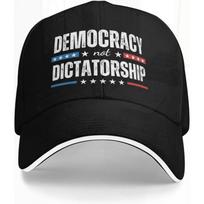 Democracy Not Dictatorship Hat Anti Baseball Cap Trucker
