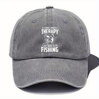Funny Fishing Hat with I Dont Need Relax I Just Need to Fish Saying  Lightweight Baseball Cap for Anglers Outdoor Adventure