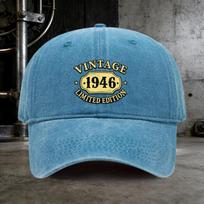 Vintage Washed Hat a Musthave Baseball Cap for Mens Travel from the Vintage Limited Edition  a Fashionable Daily Wear