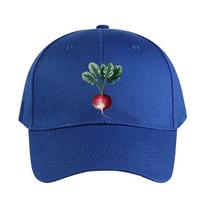Vegetarian Gardener Radish Woman Man Baseball Cap Adult Adjustable with Curved Brim Hiking Fishing Hat sun protection sun hat Adjustable