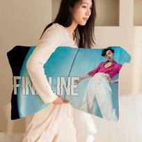 Classic Pop Singer H-Harry S-Styles Cartoon Pillow Towels- Single Quick-Dry Polyester Pillowcase Pillow Core Cover Breathable 50x80cm