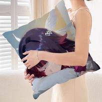Popular C-Columbia G-Genshin I-Impact Personalized Pillow Cover Kids Bedroom Wild Party Decor Pillowcase kid Birthday 30x30cm