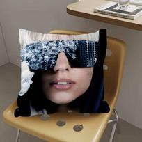 Singer L-Lady Gaga pillow cover sofa cushion cover home room decoration children gift 30x30cm