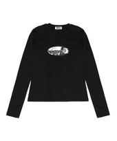 Minimal Fair Sade Long-Sleeve T-Shirt Black Free