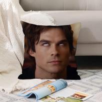 Vampire Diaries Starring D-Damon S-Salvatore  Pillow Case Office Cushions Suitable For Sofa Car Bedroom Decorative Cushion Cover 30x30cm