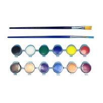 6 Color/12 Color Acrylic Paint Toddler Finger Paint Kid Early Learning Painting 1