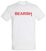Bearish Herren T-Shirt Bullisch Bärisch Investment Banker Day Trader Börse XL