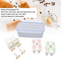 3 piece PP Food Grade Ice Cream Molds 12 Sticks Included Ice Lolly Stick Molds  Yogurt