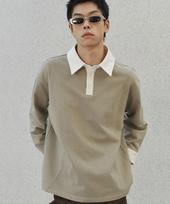 Dart Sweat Pique Polo Shirt_Khaki Khaki/46