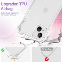 Shockproof Case For iPhone 15 14 13 12 11 Pro Max Ultra Thin Silicone Soft Clear Case For Apple 13 12 Mini 15 14 Plus Cover 11 For iPhone 15 Pro