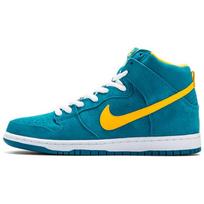 Nike Sb Dunk High Tropical Teal 305050-371 43 geltona
