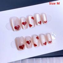 10/30Pcs Cat Eye Press On Nails Handmade Short Full Cover Nail Tips Xs/S/M/ Wearable Women Fake Nails Manicure Decoration A3
