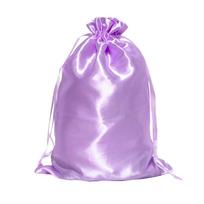 Pink Packaging Bags Women Wig Packaging Tools Satin Storage Bags Silk Wig Pouch Anti Dust Wig Bag 6