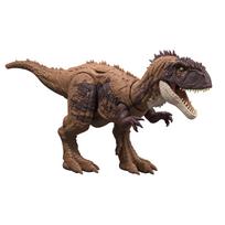 Mattel Jurassic World Action Figure Cryptops Dinosaur Toy in Ages 4 and JCL64 - Roaring! - Kids' - Large, Moving, Approx. 31.2cm Length, Up, Brown, ruda
