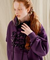 Wv Project Mental Stage Hood Dark Violet Mjhd7757 Dark Violet/S