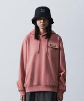 Supra Woven Pocket Mix Hoodie (Pink) Pkd/S