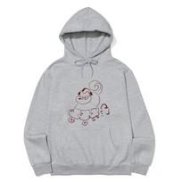 Awesome Us Roller-Skating Cat Hoodie_3 Color Black/L
