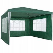 Sodo paviljonas 300 x 300 cm prekybinė palapinė + 3 šoninės sienelės su langais