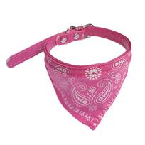 Adjustable Pet Dog Puppy Neck Scarf Bandana Collar Neckerchief Green XL