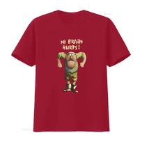 Vintage Monty Python Flying Circus My Brain Hurts T Shirt Big Bold Design Size L vintage Washed Soft Stylish Breathable graphic S