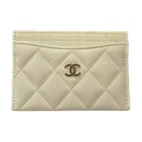 Chanel 25S Gold Buckle Quilted Calfskin Card Holder Women accessories Yellow AP0213-B10583-NAGEQ Box(Basic Set+Box)