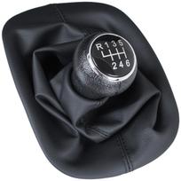 VW Passat B5 96-00 BLACK gear shift knob + gaiter with frame 6 SPEEDS