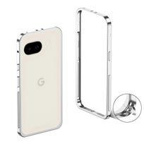 Google Pixel 9a Metalinė sagtis su šilumos išsklaidymu Plonas lašams atsparus dėklas Pixel 9A [Frame]