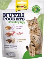 Gimcat Nutri Pockets Country mix – cat treat – 150g