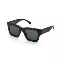 ZADIG & VOLTAIRE moteriški akiniai nuo saulės SZV421-500722 juodas acetatinis rėmelis pilki polikarbonatiniai lęšiai 50/21/140 mm