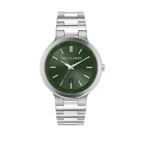 TRUSSARDI Vyriškas laikrodis R2453164002 41mm Nerūdijantis plienas Mėlynas ciferblatas