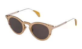 Police SPL624460300 Moteriški katės akies formos akiniai nuo saulės Havana Brown Gradient UV400