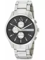 Armani Exchange AX2152 Vyriškas Chronografo Laikrodis su Nerūdijančio Plieno Apyranke 46mm