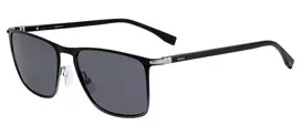 HUGO BOSS JUODI AKINIAI NUO SAULĖS BOSS1004SITO6 Stačiakampis Acetato Rėmelis Pilki Lęšiai 56/17/145 mm