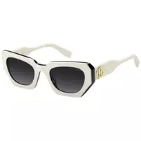 THE MARC JACOBS Moteriški Akiniai nuo Saulės MARC851SCCP - Stačiakampis Acetatinis Rėmas, UV400 Apsauga, 52 mm Lęšiai