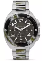 Michael Kors MK5595 Vyriškas laikrodis 44mm Nerūdijantis Plienas Chronografas Rožinis Auksas