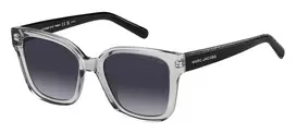 MARC JACOBS Moteriški Akiniai nuo Saulės MARC458SKB7 Havana Acetato Kvadratinis Rėmas Rudi Gradientiniai Lęšiai 53mm