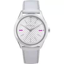 FURLA Giada Women's Quartz Watch 35mm Stainless Steel Case Pink Leather Strap R4251101504