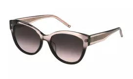ESCADA Moteriški Akiniai nuo Saulės SESD99550D78 Tamsiai Havana Rudi Gradientiniai 55mm