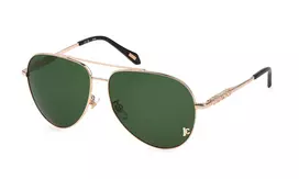 JUST CAVALLI Moteriški Akiniai nuo Saulės SJC029-600349 (Lęšis 60 mm, Tiltelis 15 mm, Kojelė 140 mm)
