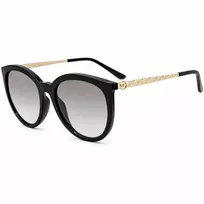 Michael Kors moteriški akiniai nuo saulės MK-2208 Oversized Square Black Gradient Grey 55mm