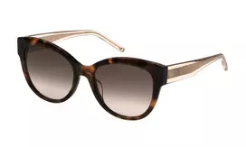 ESCADA moteriški akiniai nuo saulės SESD99-5509XK Cat Eye Havana Brown Gradient 55mm