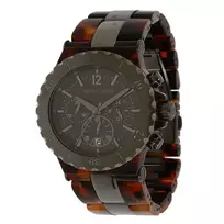 Michael Kors MK5501 Vyriškas Chronografo Laikrodis, 43mm, Rožinio Aukso Spalvos Nerūdijantis Plienas
